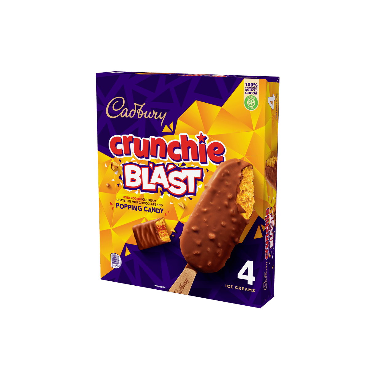 Cadbury’s Crunchie Blast Stick Multipack - NICE WHOLESALE
