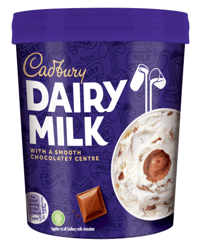 Cadbury’s Dairy Milk Ice Cream Tub - NICE WHOLESALE