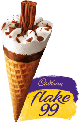 Cadbury’s Flake 99 Ice Cream Cone - NICE WHOLESALE