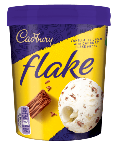 Cadbury’s Flake Ice Cream Tub - NICE WHOLESALE