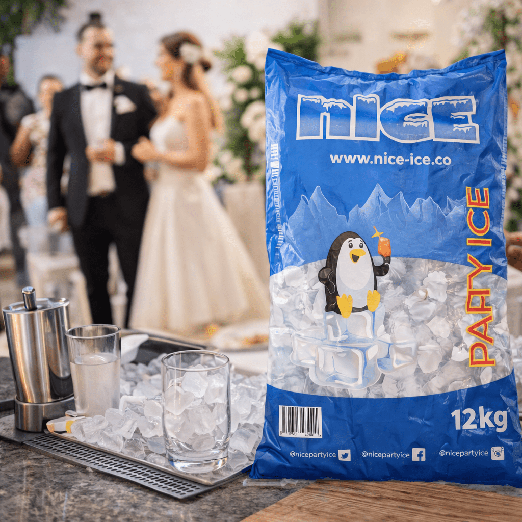 Cube Ice Jumbo Bag 12 kg - Cafe Supply