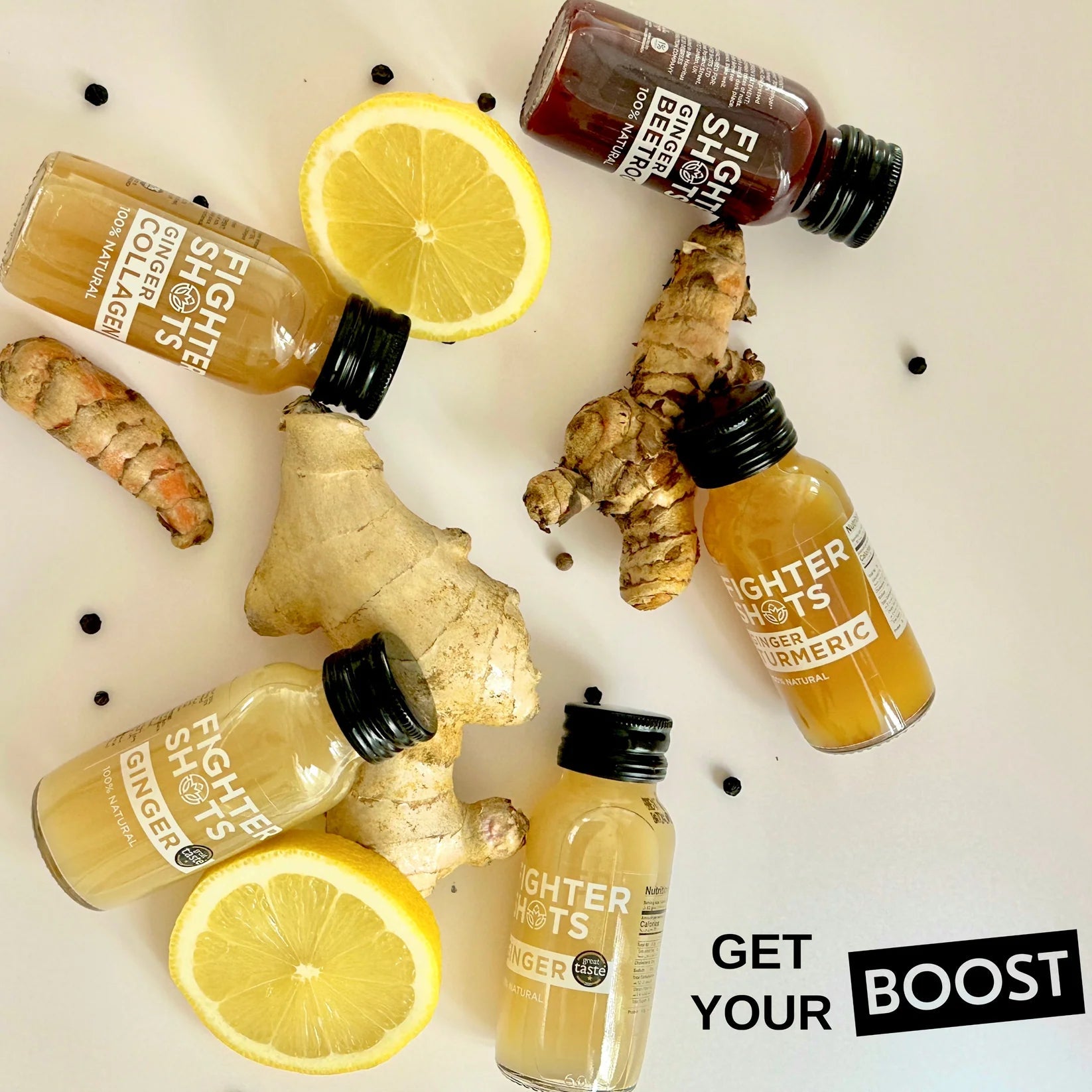 Fighter Shots Ginger - NICE WHOLESALE