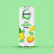 GLUG! 100% Pineapple Juice 12x250 ml