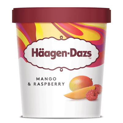Haagen-Dazs Mango and Raspberry Tub - NICE WHOLESALE