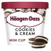 Haagen-Dazs Mini Cookies and Cream Cup - NICE WHOLESALE