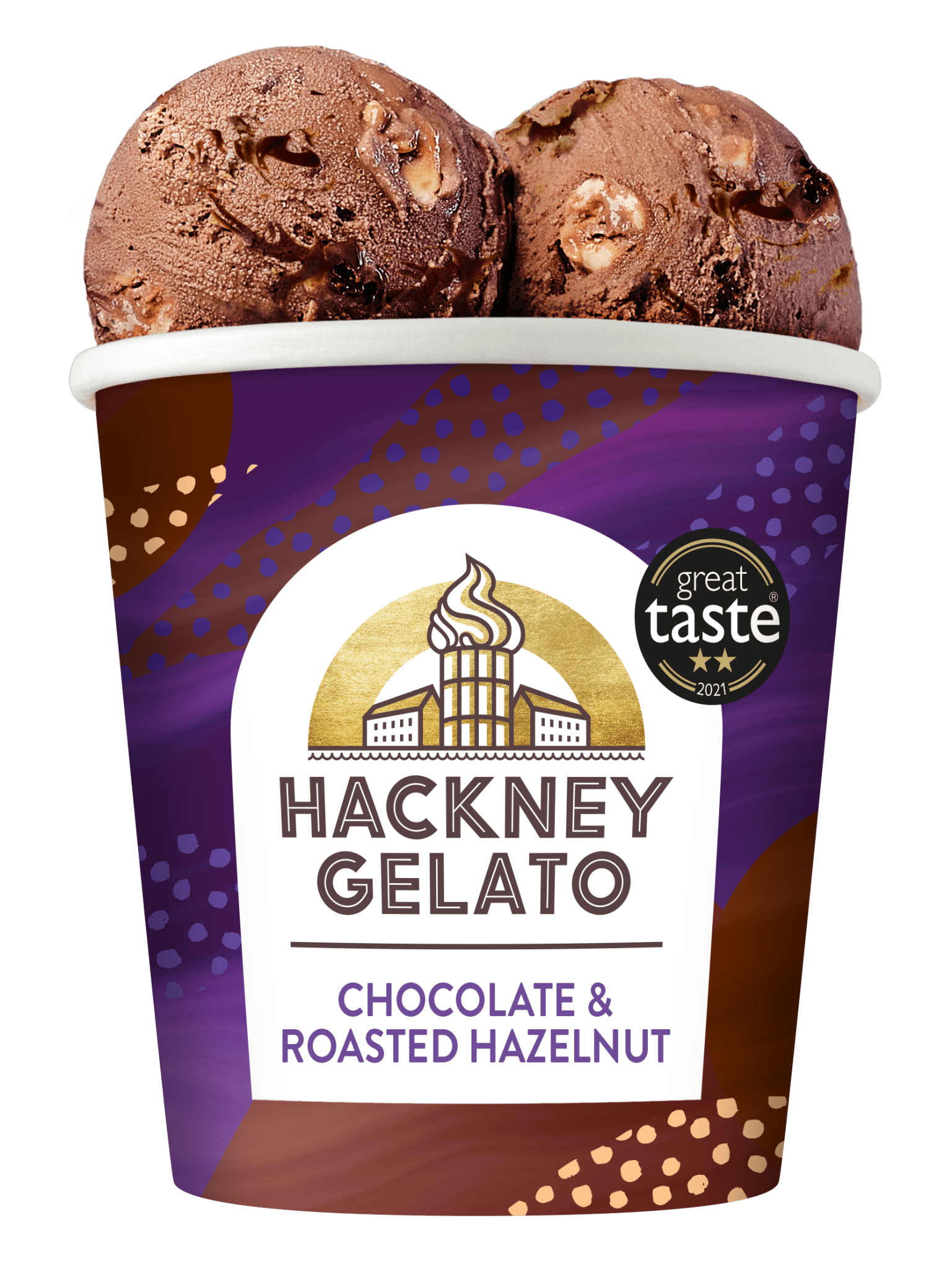Hackney Gelato Chocolate and Hazelnut Ice Cream - NICE WHOLESALE