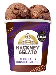 Hackney Gelato Chocolate and Hazelnut Ice Cream - NICE WHOLESALE