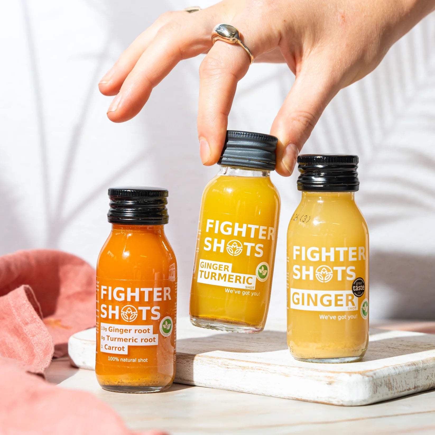 Fighter Shots Ginger + TURMERIC