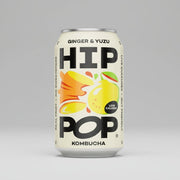 Hip Pop Ginger Yuzu Kombucha - NICE WHOLESALE