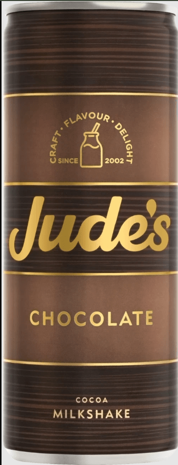 Jude's Chocolate Milk Shake 12 x 250 ml - NICE WHOLESALE