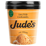 Jude's Plant-based Salted Caramel Ice Cream 6 x 460 ml - NICE WHOLESALE