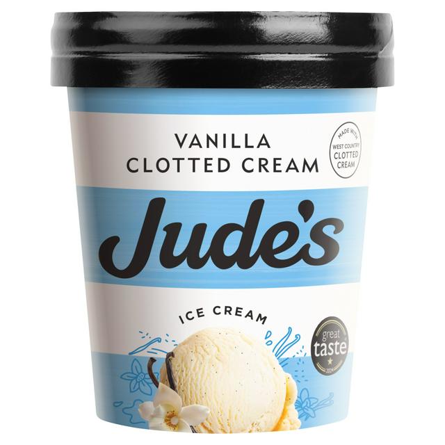 Jude's Vanilla Clotted Cream Ice Cream 6x460 ml - NICE WHOLESALE