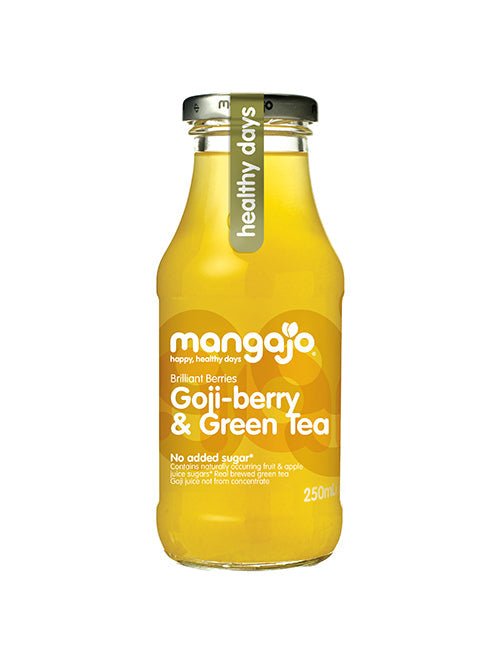 MANGAJO Goji Berry & Green Tea 12 x 250 ml - NICE WHOLESALE