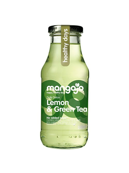 MANGAJO Lemon & Green Tea 12 x 250 ml - NICE WHOLESALE