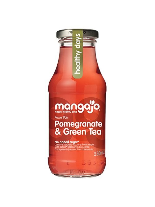 MANGAJO Pomegranate & Green Tea 12 x 250 ml - NICE WHOLESALE