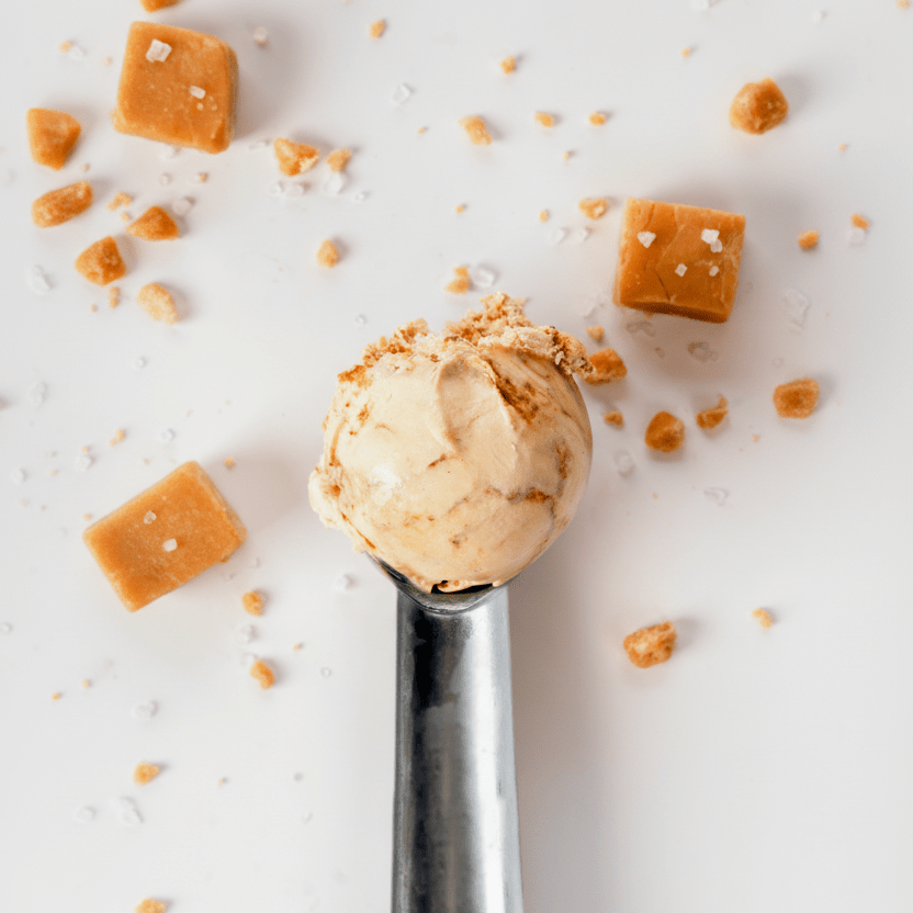 MARSHFIELD Plant Based Salted Caramel Ice Cream 2X2 4lt - NICE WHOLESALE