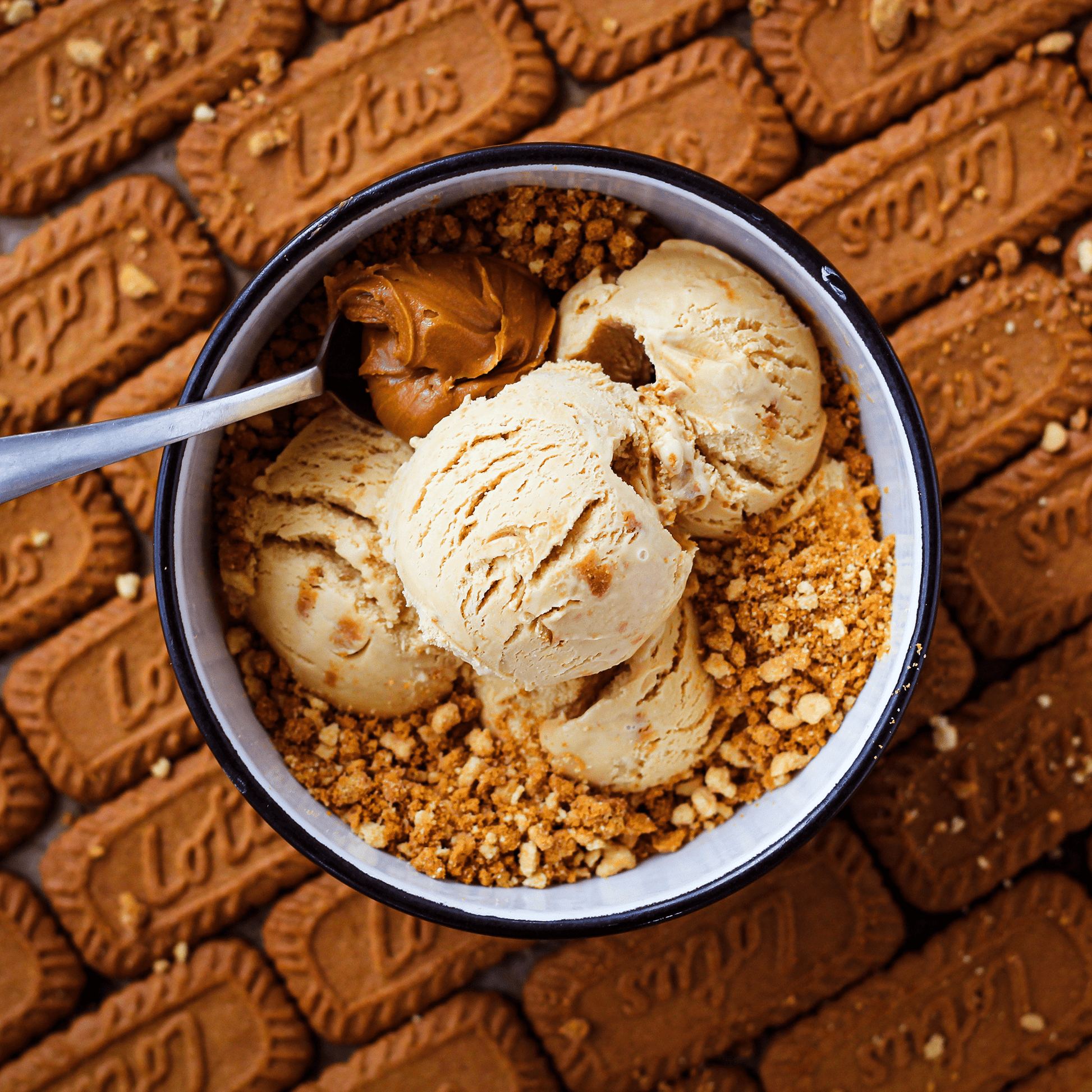 Marshfields Scoop Ice Cream Caramelised Biscuit 5lt - NICE WHOLESALE
