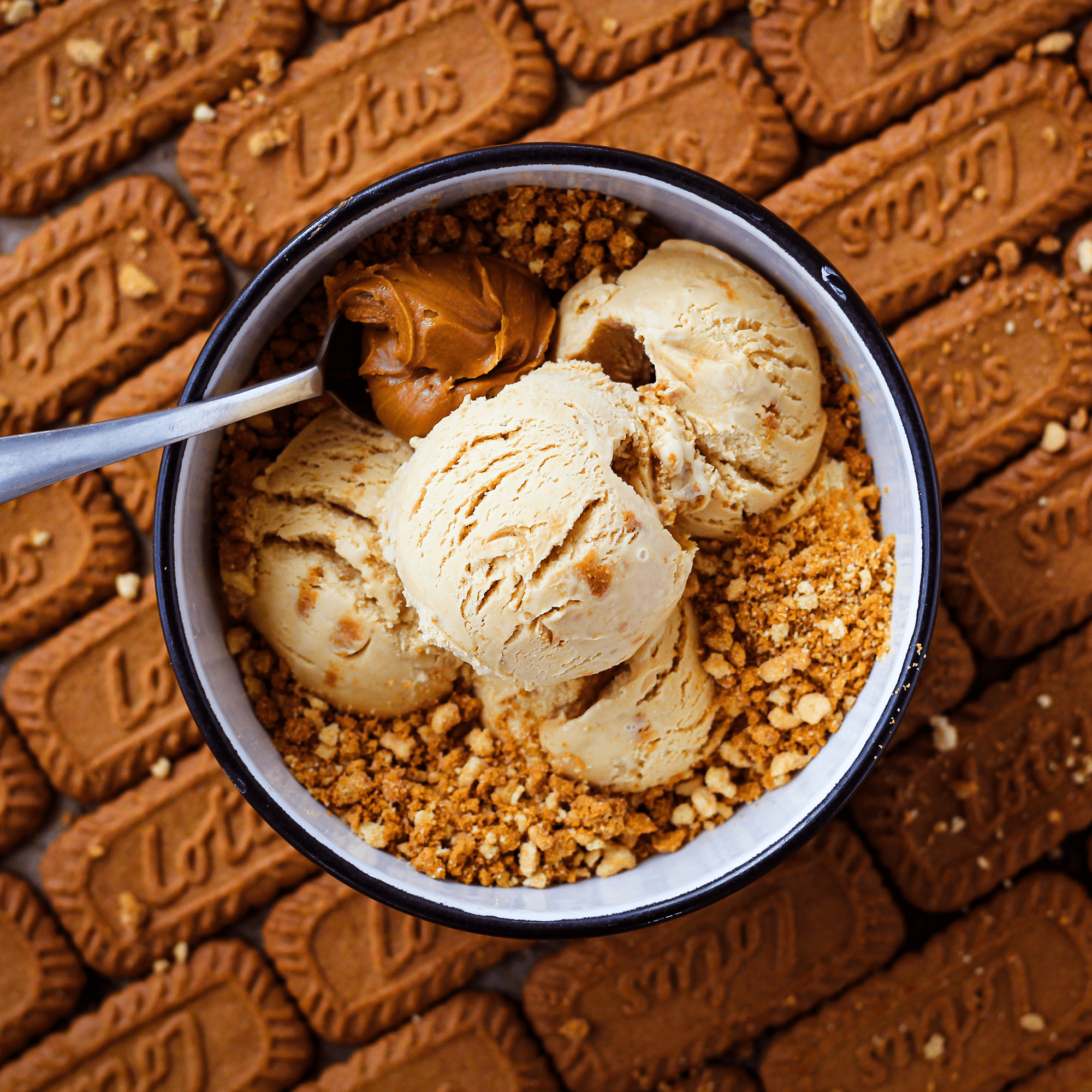 Marshfields Scoop Ice Cream Caramelised Biscuit 5lt - NICE WHOLESALE