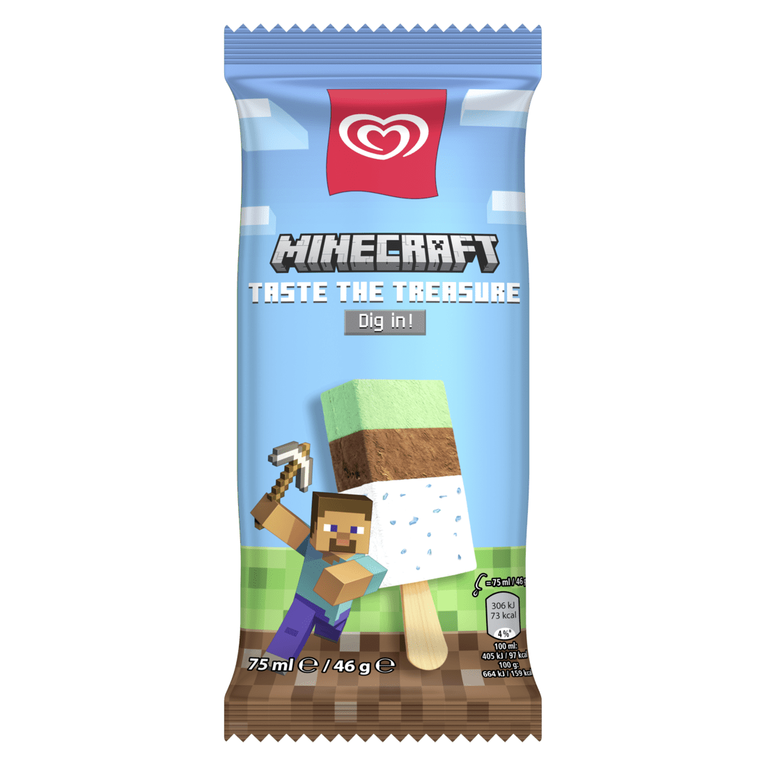 Minecraft Ice Cream Stick - NICE WHOLESALE