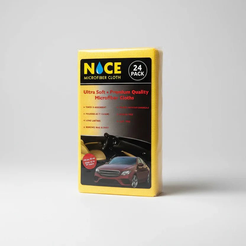 NICE Microfiber Cloth 350 Gsm (24 Pack) - NICE WHOLESALE