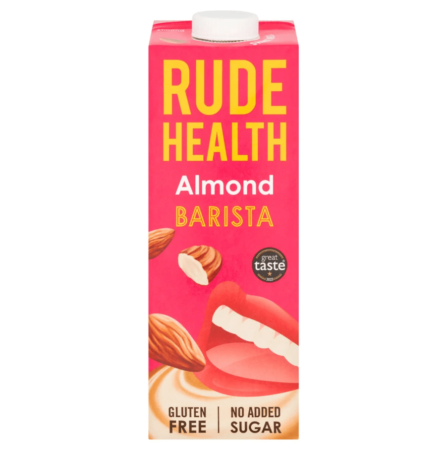 Rude Health Barista Almond Milk | 6 x 1L - NICE WHOLESALE