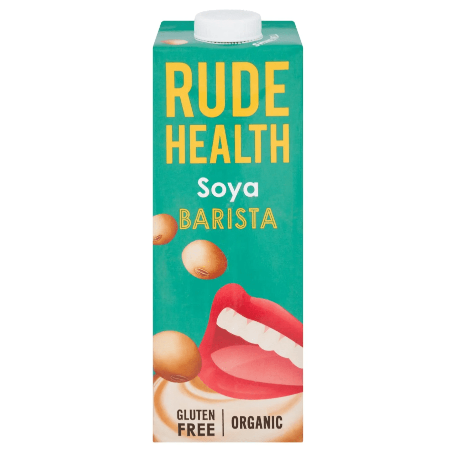 Rude Health Barista Soya Milk | 6 x 1L - NICE WHOLESALE