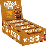 NAKD PEANUT BUTTER PROTEIN BAR 16X45G RRP£1.70