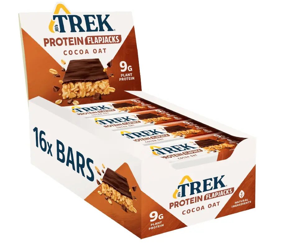 Trek Protein Flapjacks Cocoa Oat - NICE WHOLESALE