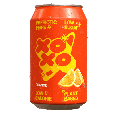 XOXO Orange Prebiotic Soda 12x330ml