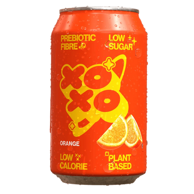 XOXO Orange Prebiotic Soda 12x330ml
