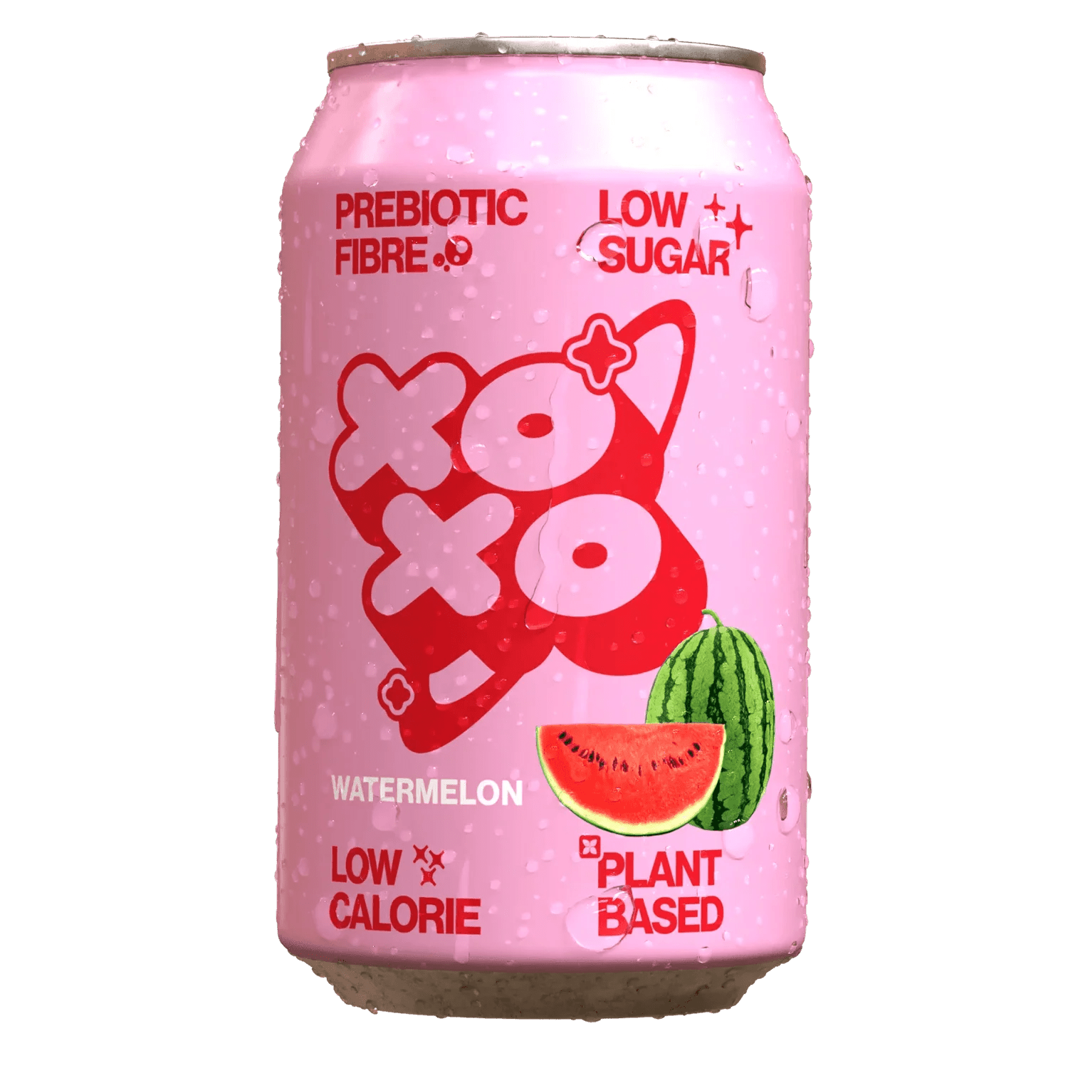 XOXO Watermelon Prebiotic Soda 12x330ml - NICE WHOLESALE